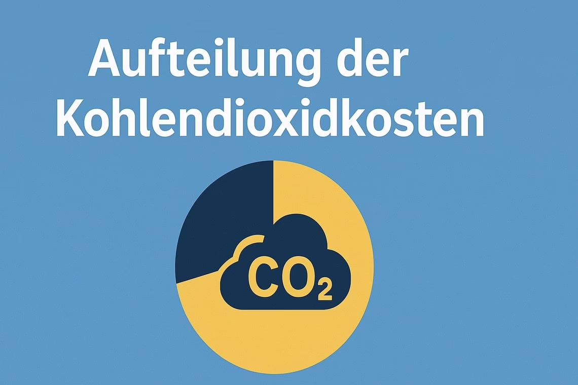 Symbolbild zur Aufteilung der Kohlendioxidkosten gemäß CO2KostAufG