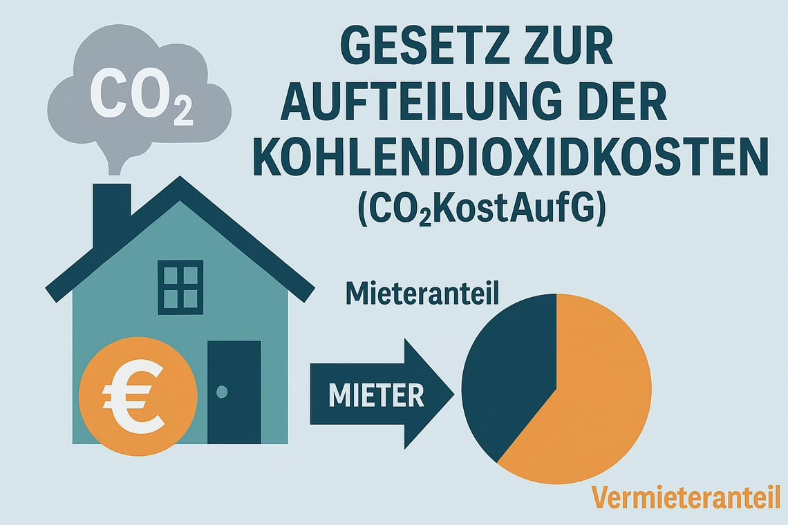 Gesetz zur Aufteilung der Kohlendioxidkosten (CO2KostAufG) im Gebäudesektor Mieter Vermieter